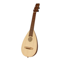 Roosebeck Concert Baroq-ulele Bowl-Back Ukulele