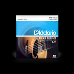 D'Addario EJ11 80/20 Bronze Light Gauge Acoustic Guitar String Set