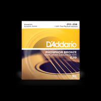 D'Addario EJ19 Phosphor Bronze Bluegrass Acoustic Guitar String Set