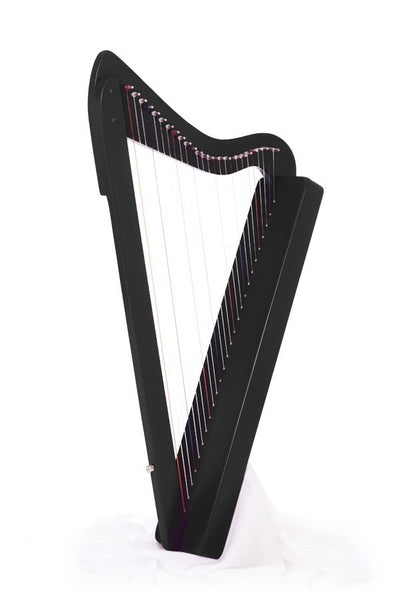 Harpsicle製ハープ　26弦 Harpsicle 26-String Folk Harp, Black – House of Musical Traditions