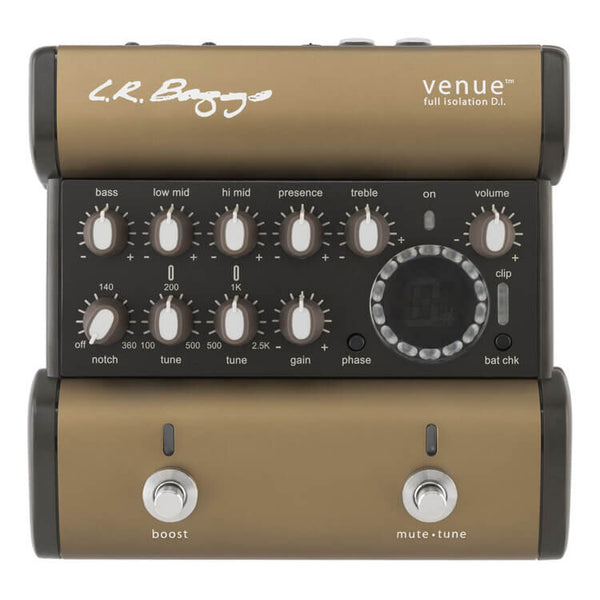 LR Baggs Venue Acoustic Guitar Preamp + DI – House of Musical Traditions